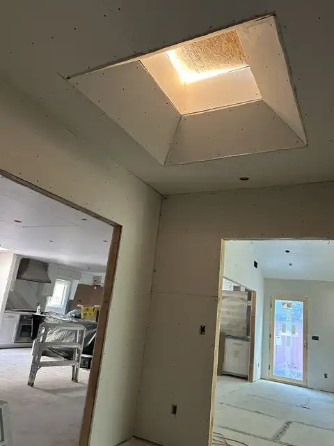 Drywall hanging, taping, level-5 finish 2026 project photo
